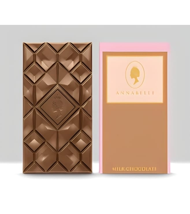 Large Milk Chocolate Bar By Annabelle