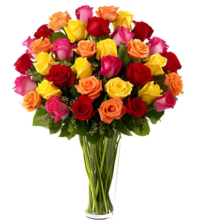 Bright Spark Rose Bouquet, SUPER DEALS