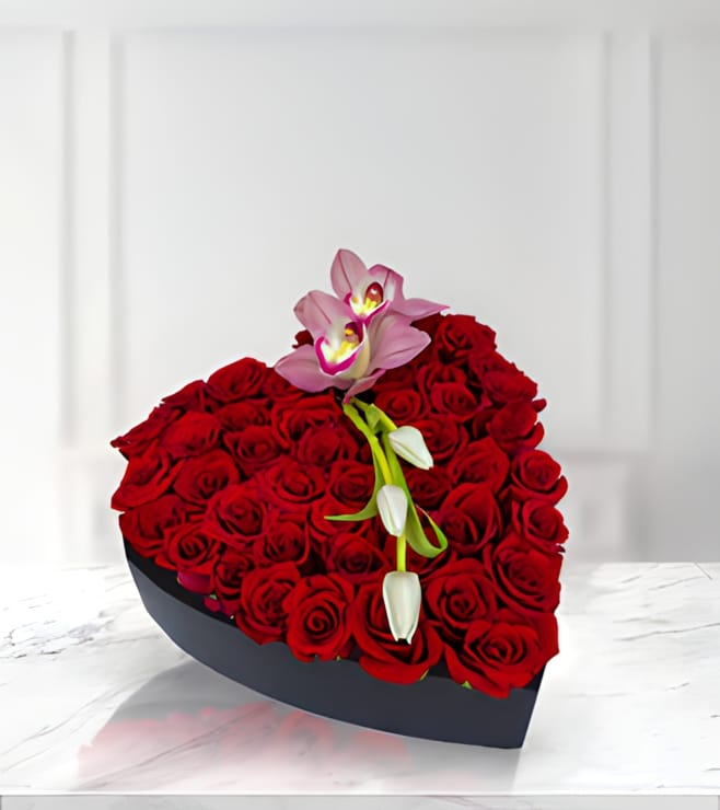 With All My Heart Rose Arrangement, SUPER DEALS